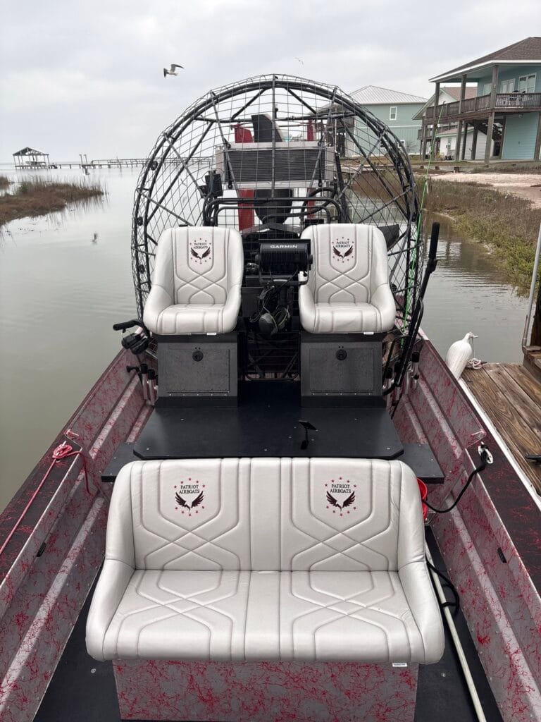 The front seats of a 2025 Patriot