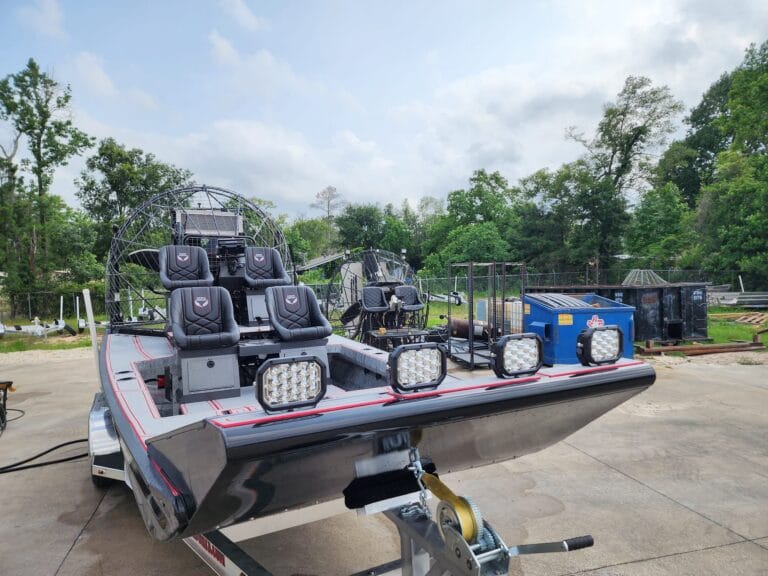 A gray Patriot with a full light bar, ready to go