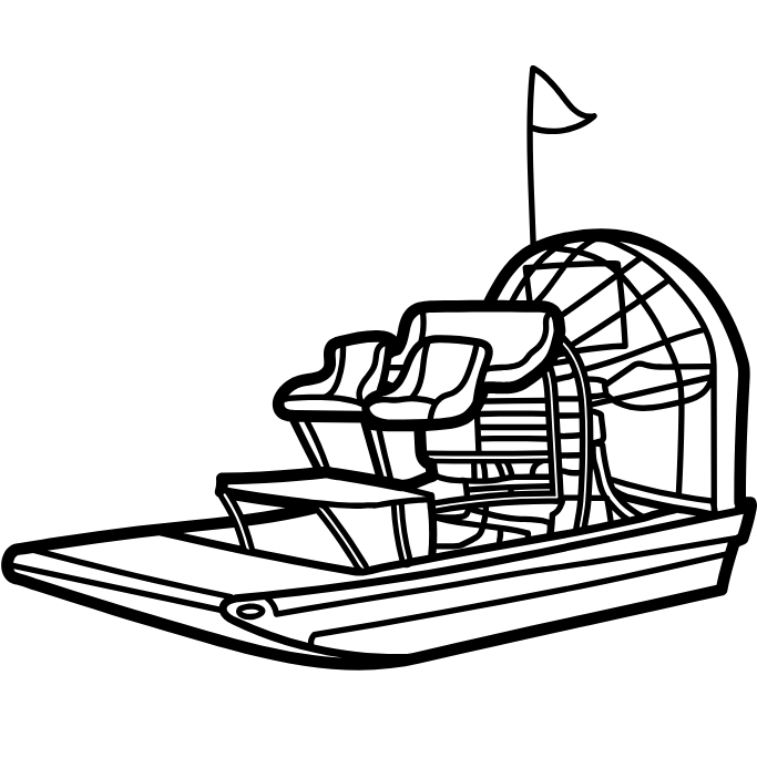 Airboat Hull Icon