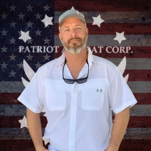 Faron Floyd, owner of Patriot Airboat Corp.