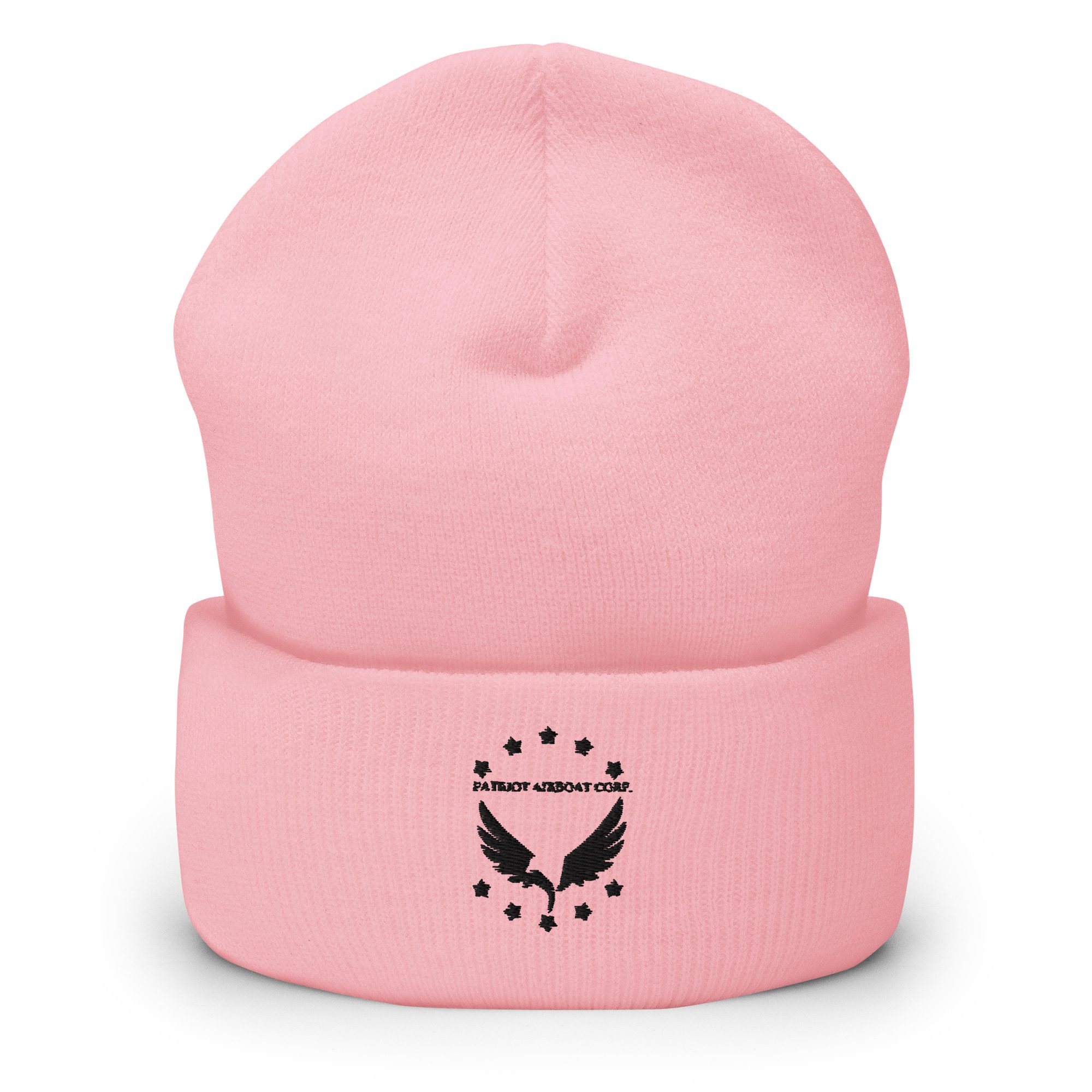 Cuffed Beanie - Black Logo - Image 4