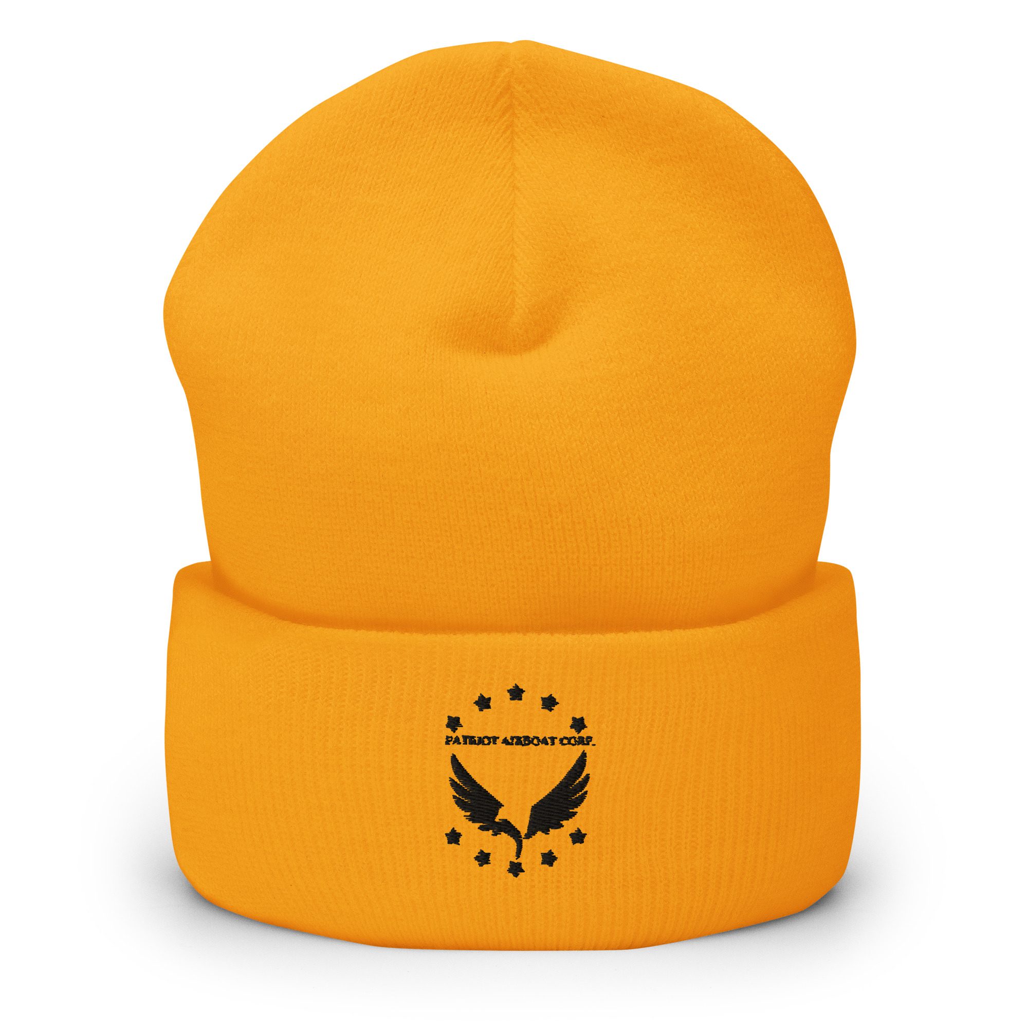 Cuffed Beanie - Black Logo - Image 3