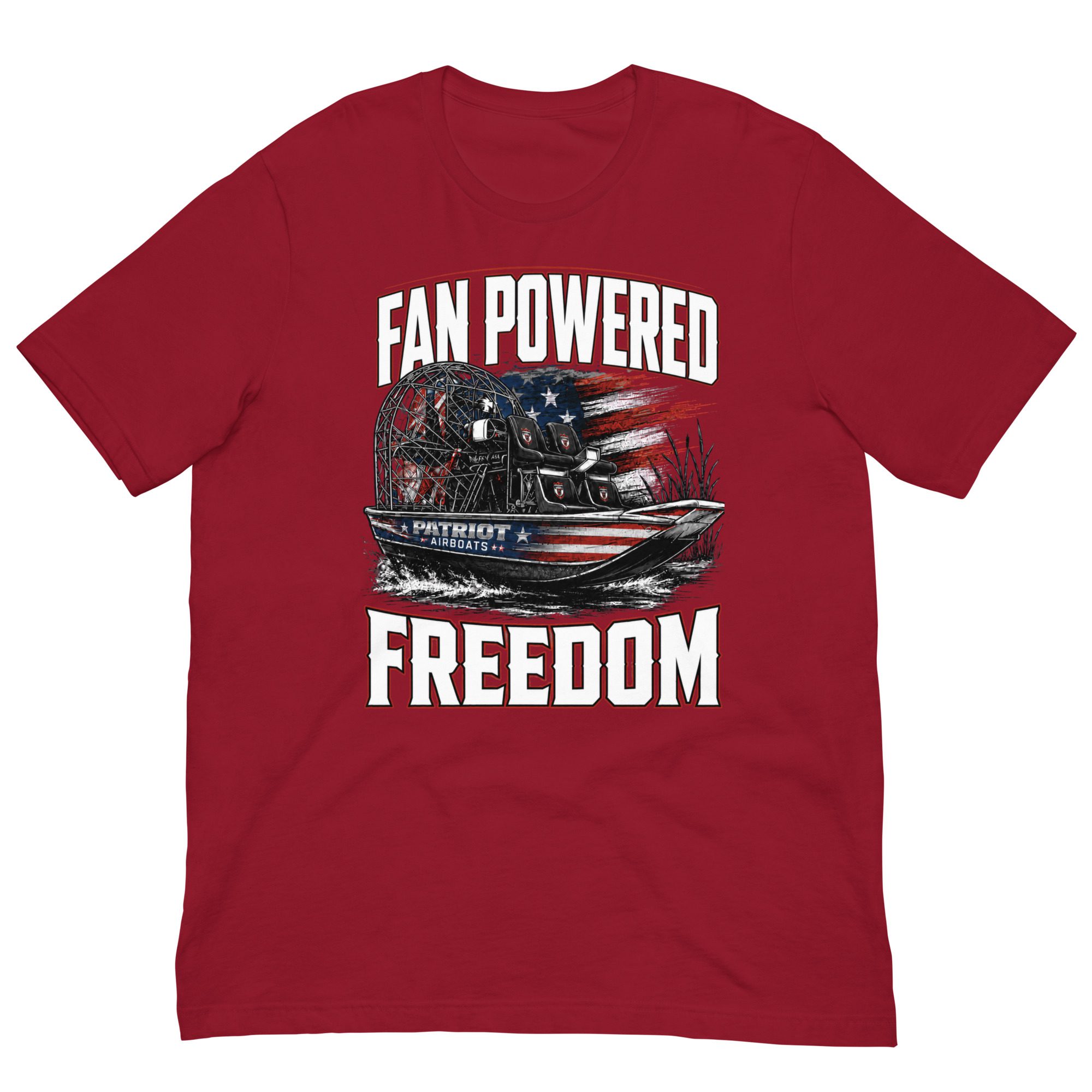 Fan Powered Freedom, T-Shirt - Image 5