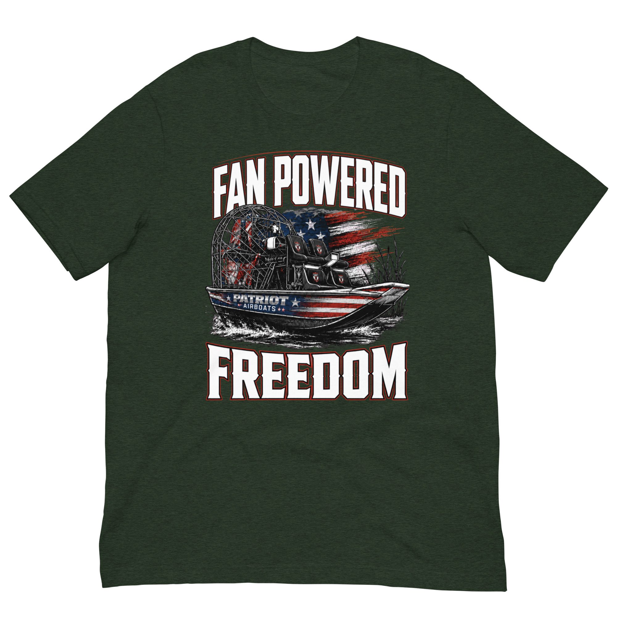 Fan Powered Freedom, T-Shirt - Image 3