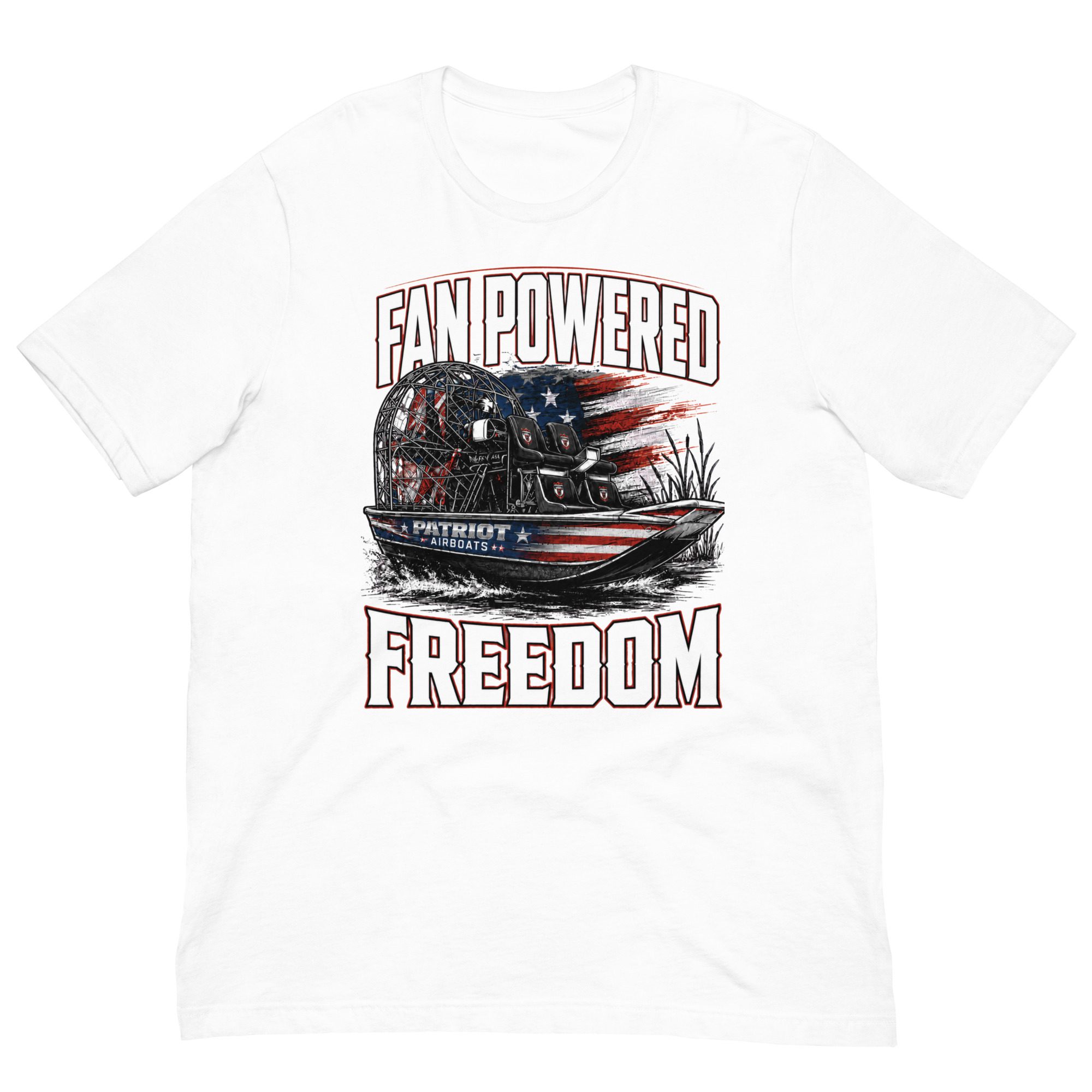 Fan Powered Freedom, T-Shirt - Image 7