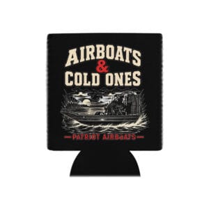 Airboats & Cold Ones Koozie