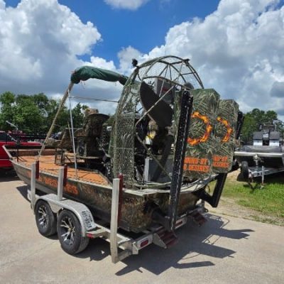 2017 Diamondback for Sale by Patriot Airboats (left quarter)